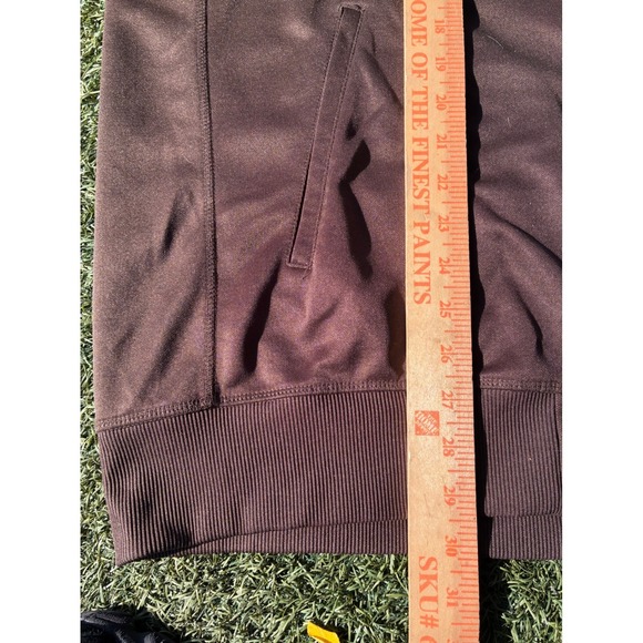 Anchor Blue Men Brown Track Jacket XXL Full Zip Embroidered Graphics Streetwear - Picture 5 of 9